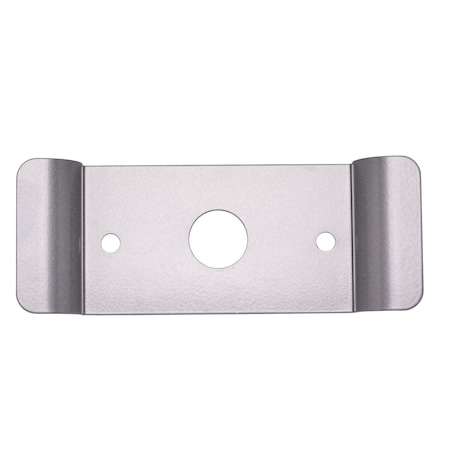 TRANS ATLANTIC CO. Pull Plate with Hole for Exit Devices for EDTBAR Series in Aluminum Finish ED-PP05-AL